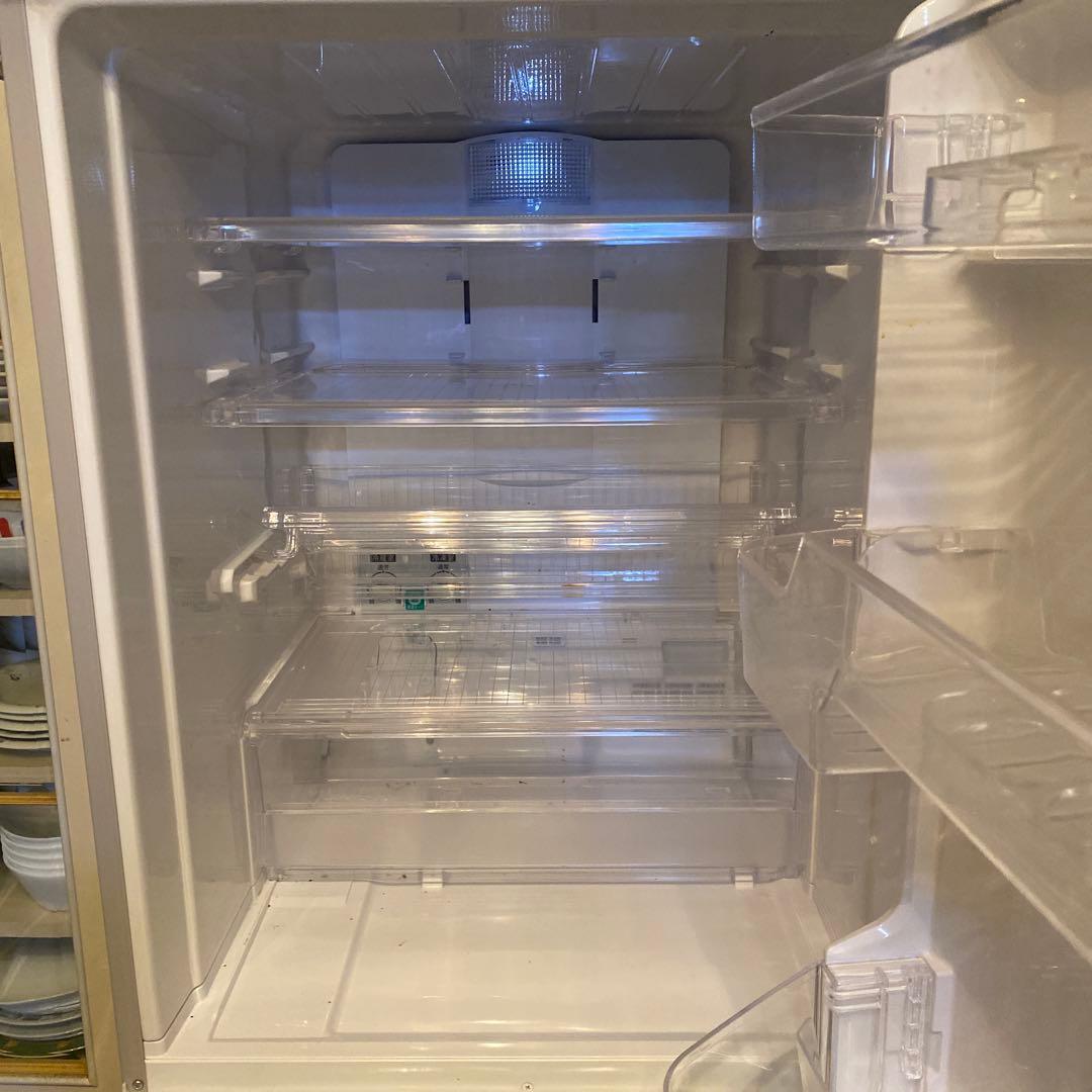 【ジャンク品】SHARP ノンフロン冷凍冷蔵庫 SJ-W352D-N