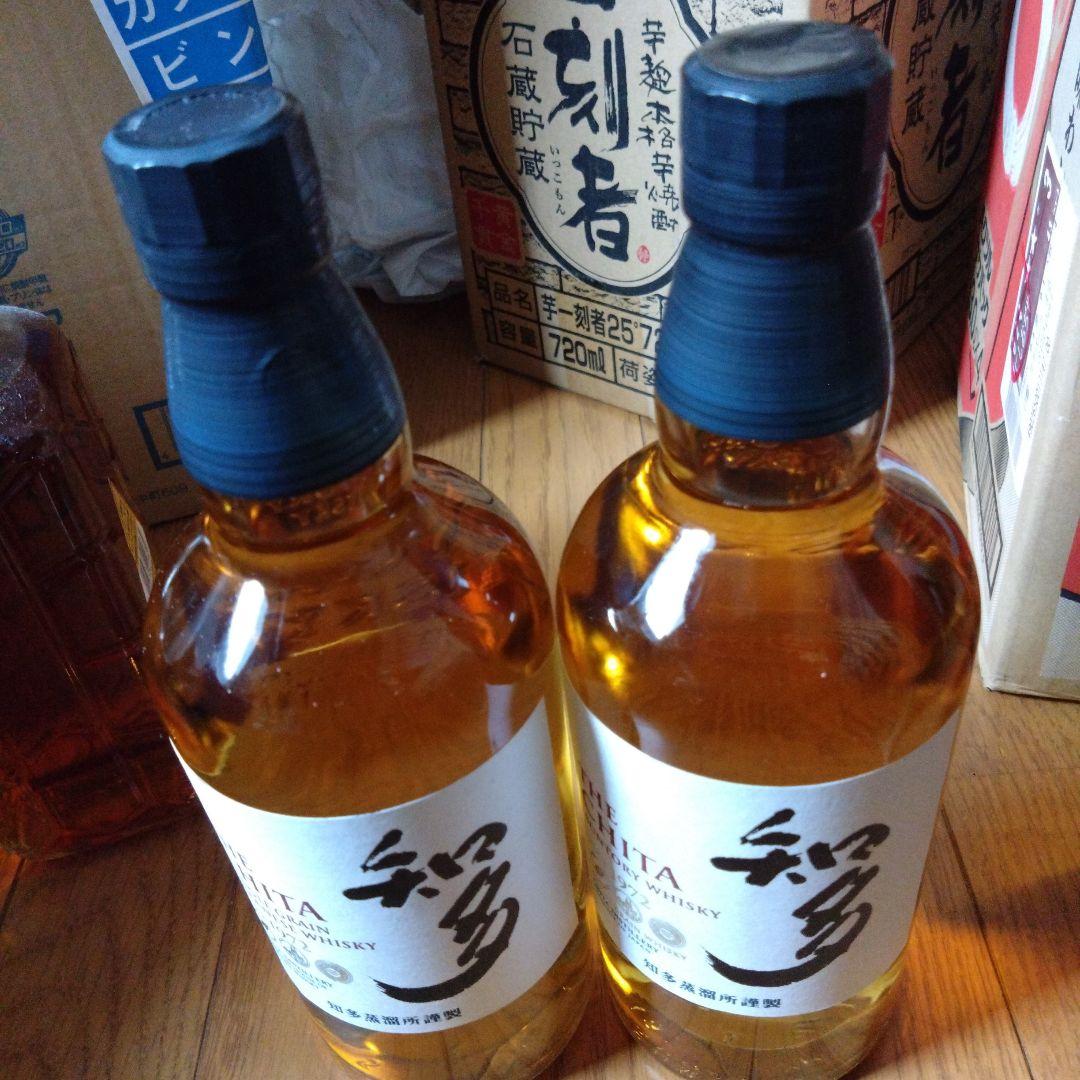 サントリー　響BC 白州 復刻版角瓶　白角　知多