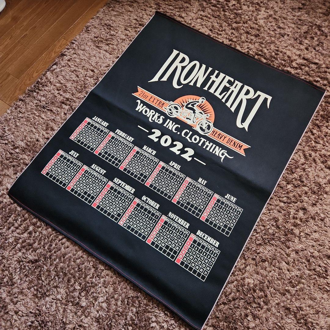 IRON HEART アイアンハートデニムカレンダー　2022年阪　非売品