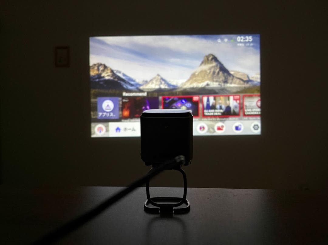 WiMiUS Q2 小型プロジェクター