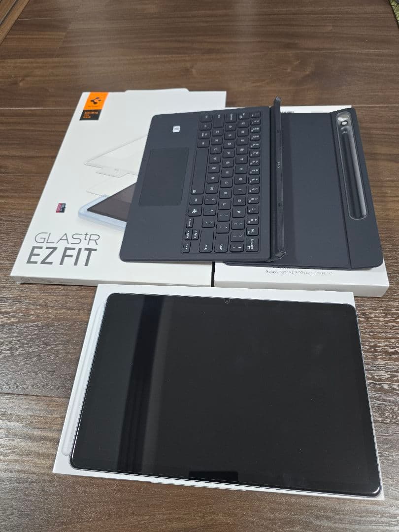 超得美 Galaxy tab S10 FE キーボード&フィルム&SDフルセット