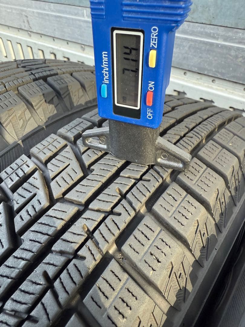 エテキチスタッドレス145／80R13 75Qスチールホイールセット深溝