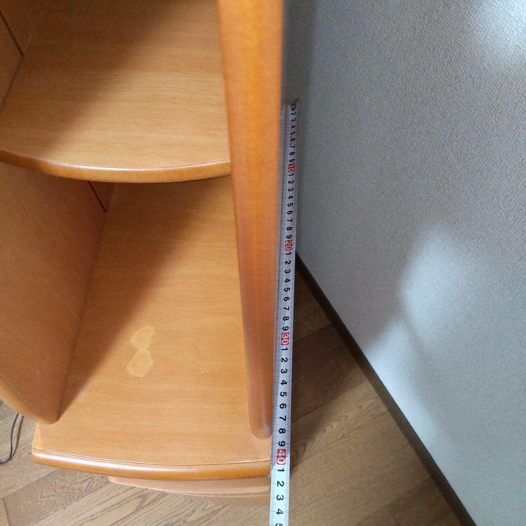 全身鏡付きドレッサー・収納 59x40x182cm