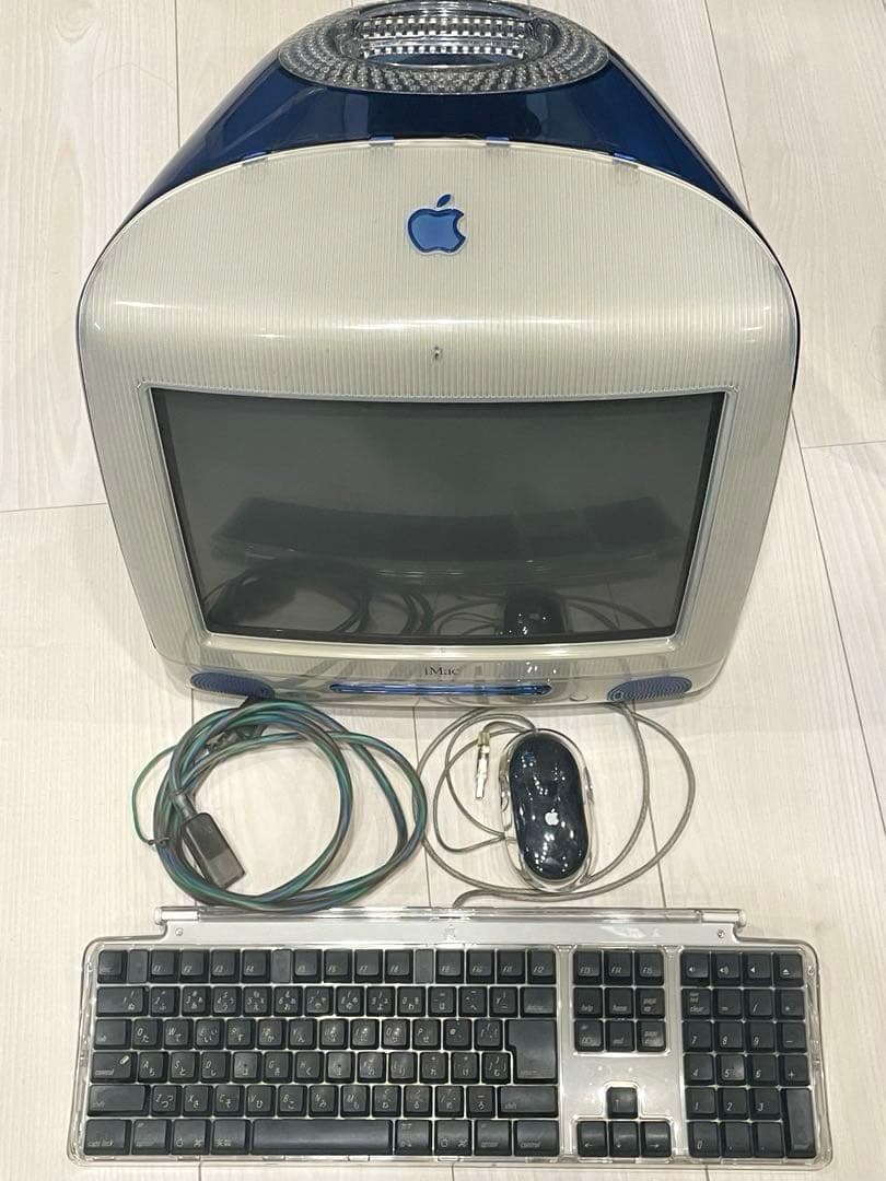 【希少】Apple iMac DV スケルトン インディゴ デスクトップ