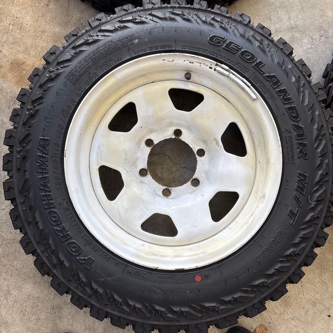 ランドクルーザー７０　ヨコハマ　ジオランダー　ランクル40 g003 16インチ