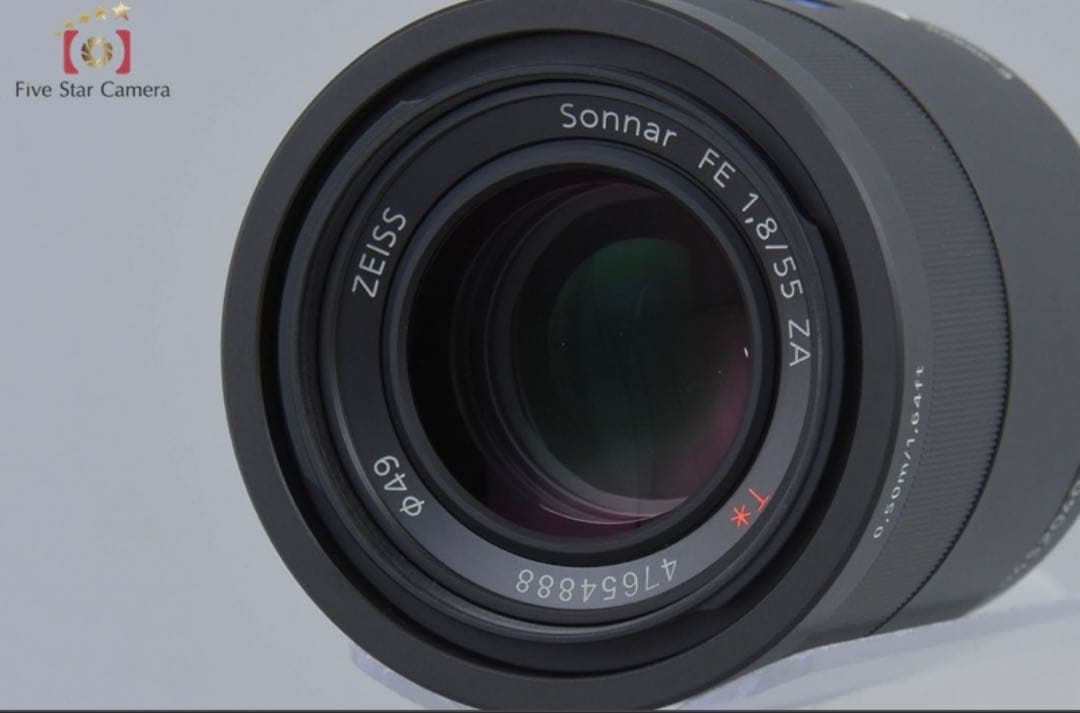 美品　付属品多数　FE 55mm F1.8ZA