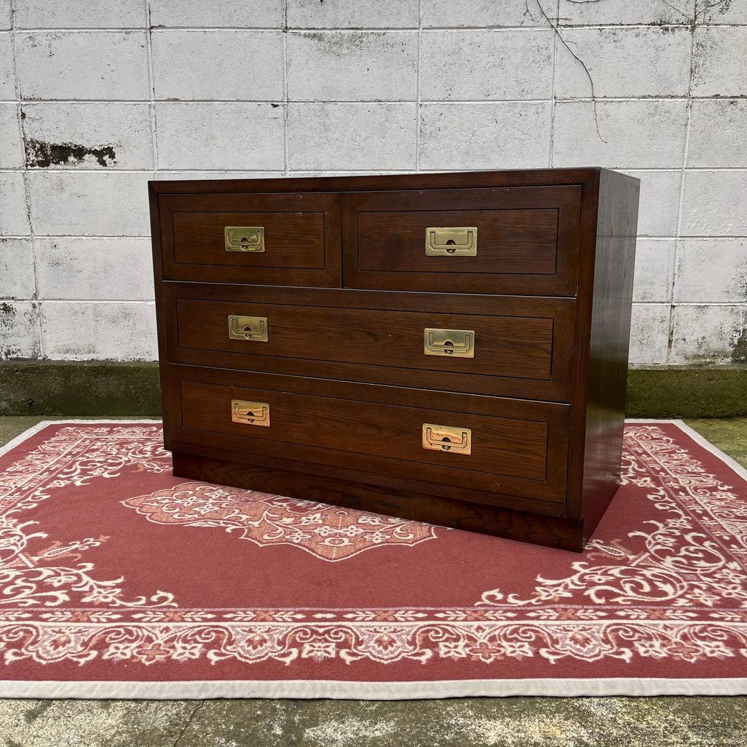 karimoku カリモク家具◾️domani 引き出し4杯 ナラ材 木製チェスト