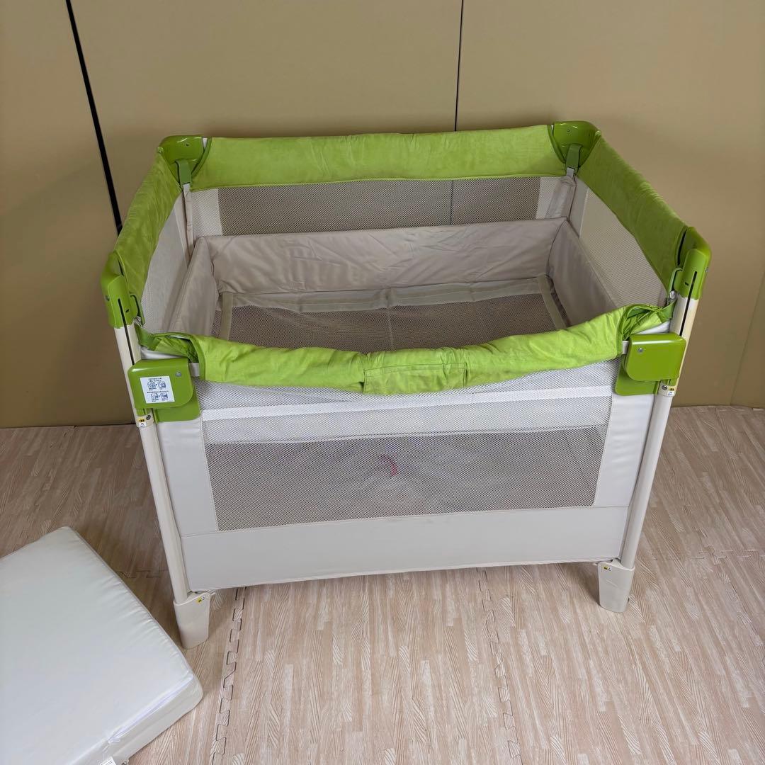 極上クリーニング済　アップリカ　Aprica　ココネル　エアープラス　グリーン