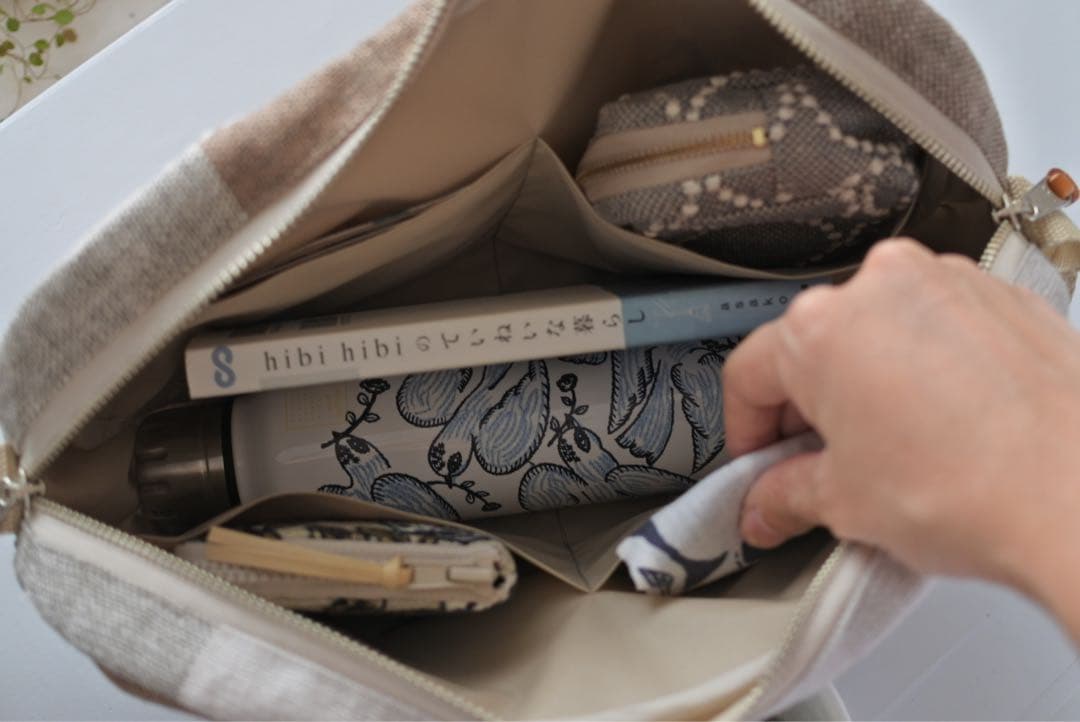 ミナペルホネン　dopタンバリンのライフバッグ