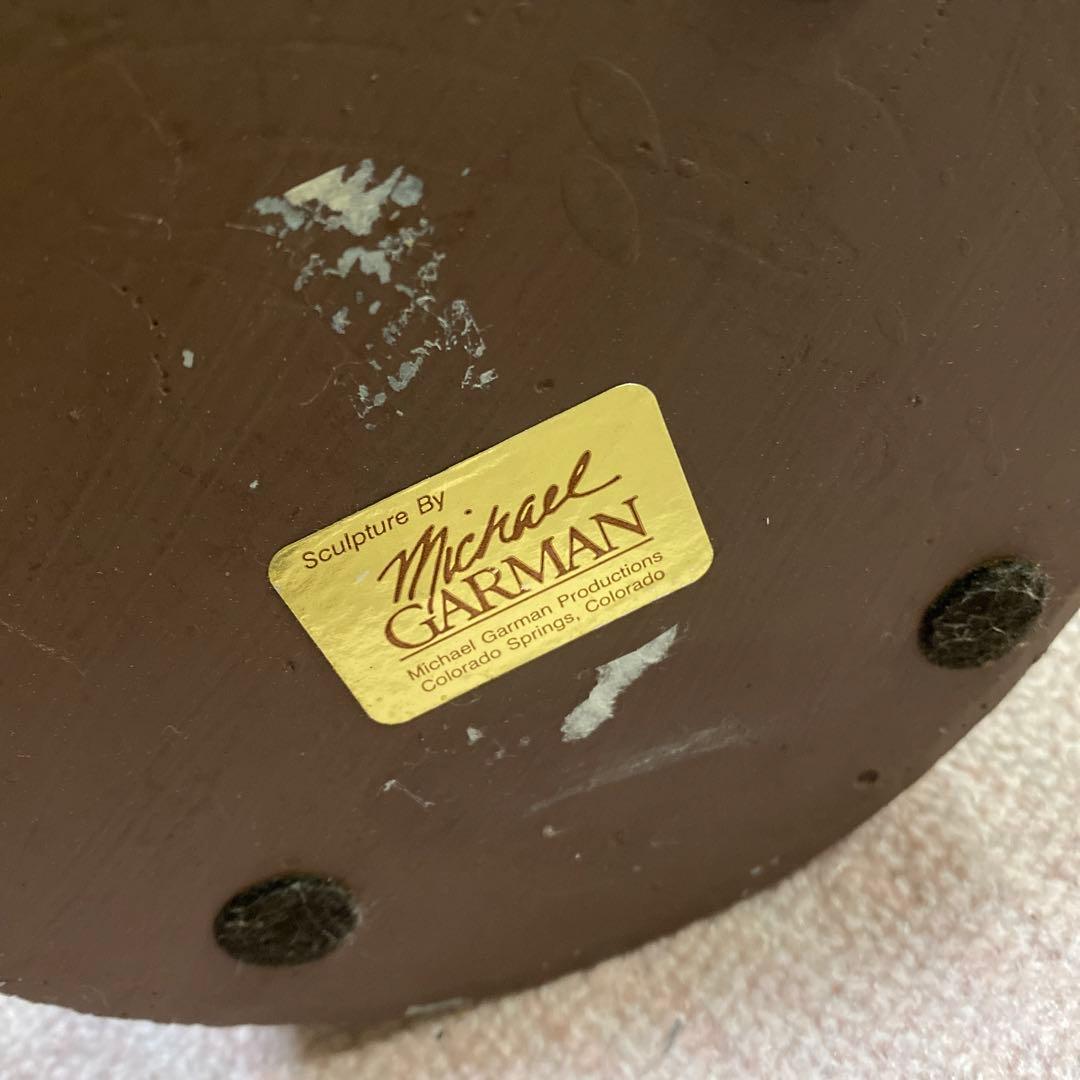 michaelgarman  ゴルフ　人形　ブロンズ像　置物