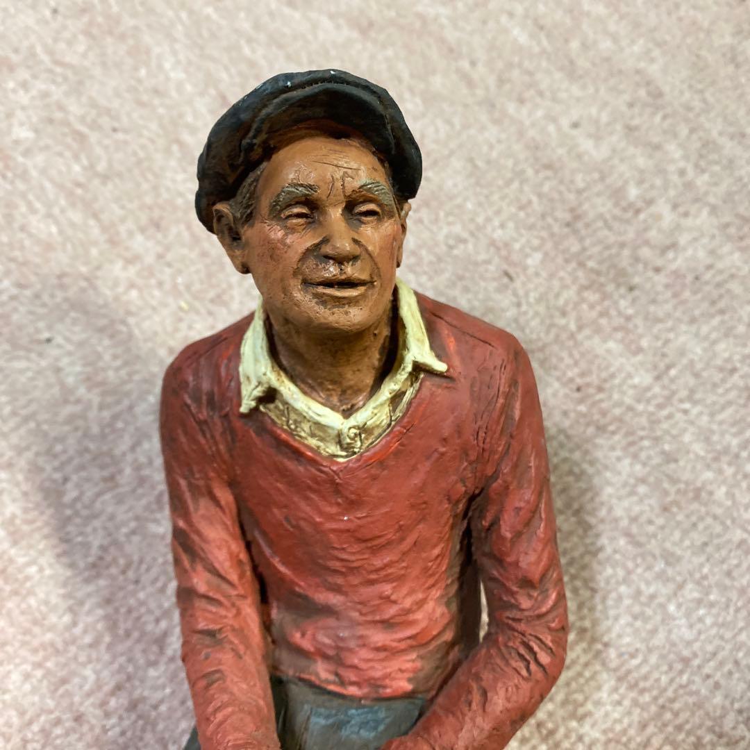 michaelgarman  ゴルフ　人形　ブロンズ像　置物