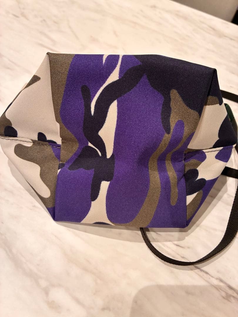 Hervé Chapelier ナイロン 舟型ショルダー バッグ S 2885F