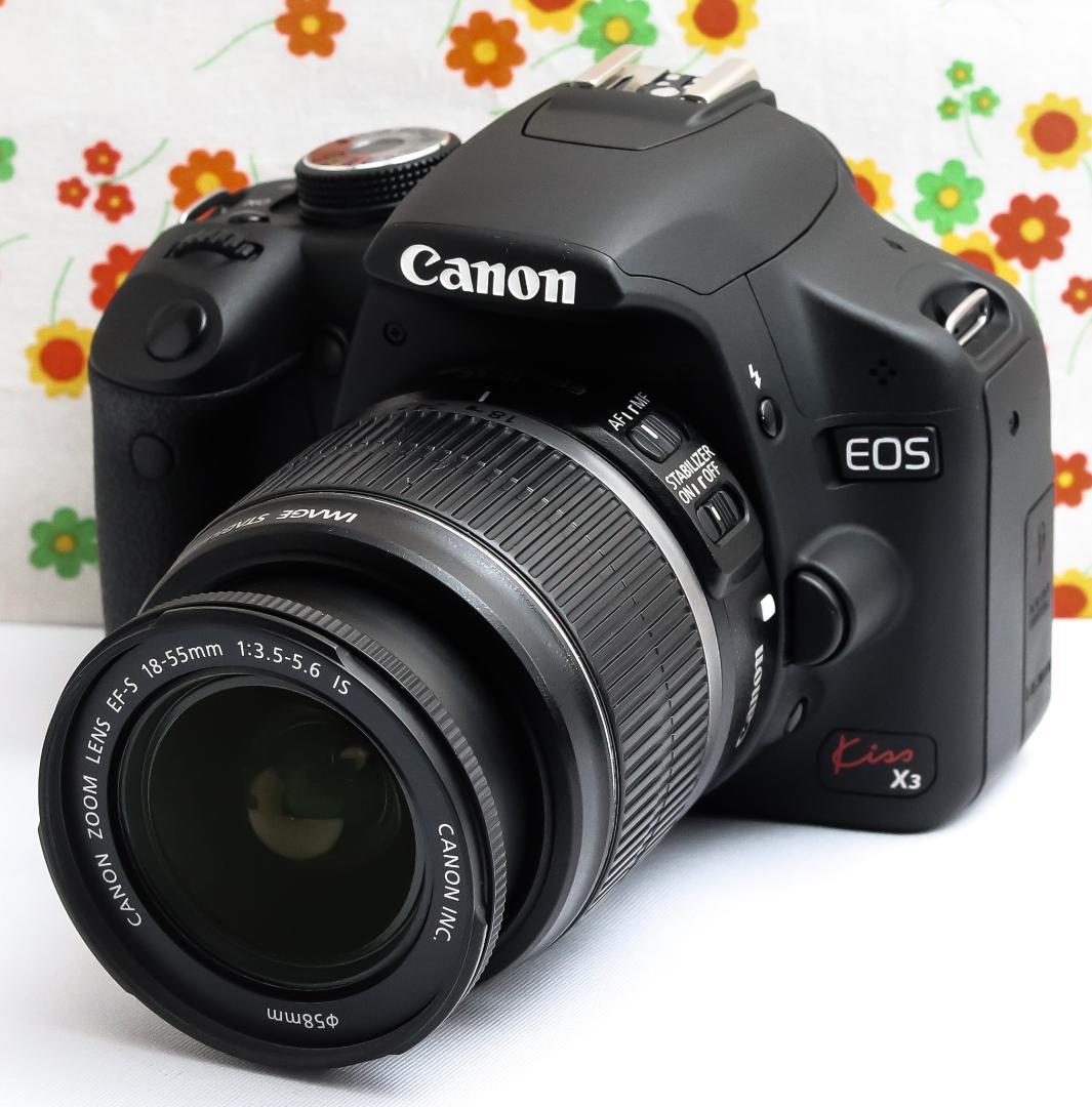 キャノン Canon kiss x3☆ダブルレンズ☆スマホに転送☆一眼レフ
