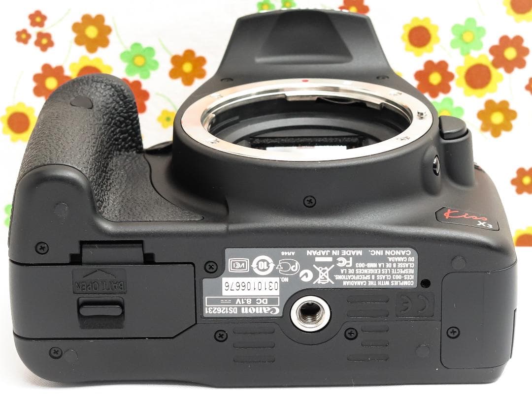 キャノン Canon kiss x3☆ダブルレンズ☆スマホに転送☆一眼レフ