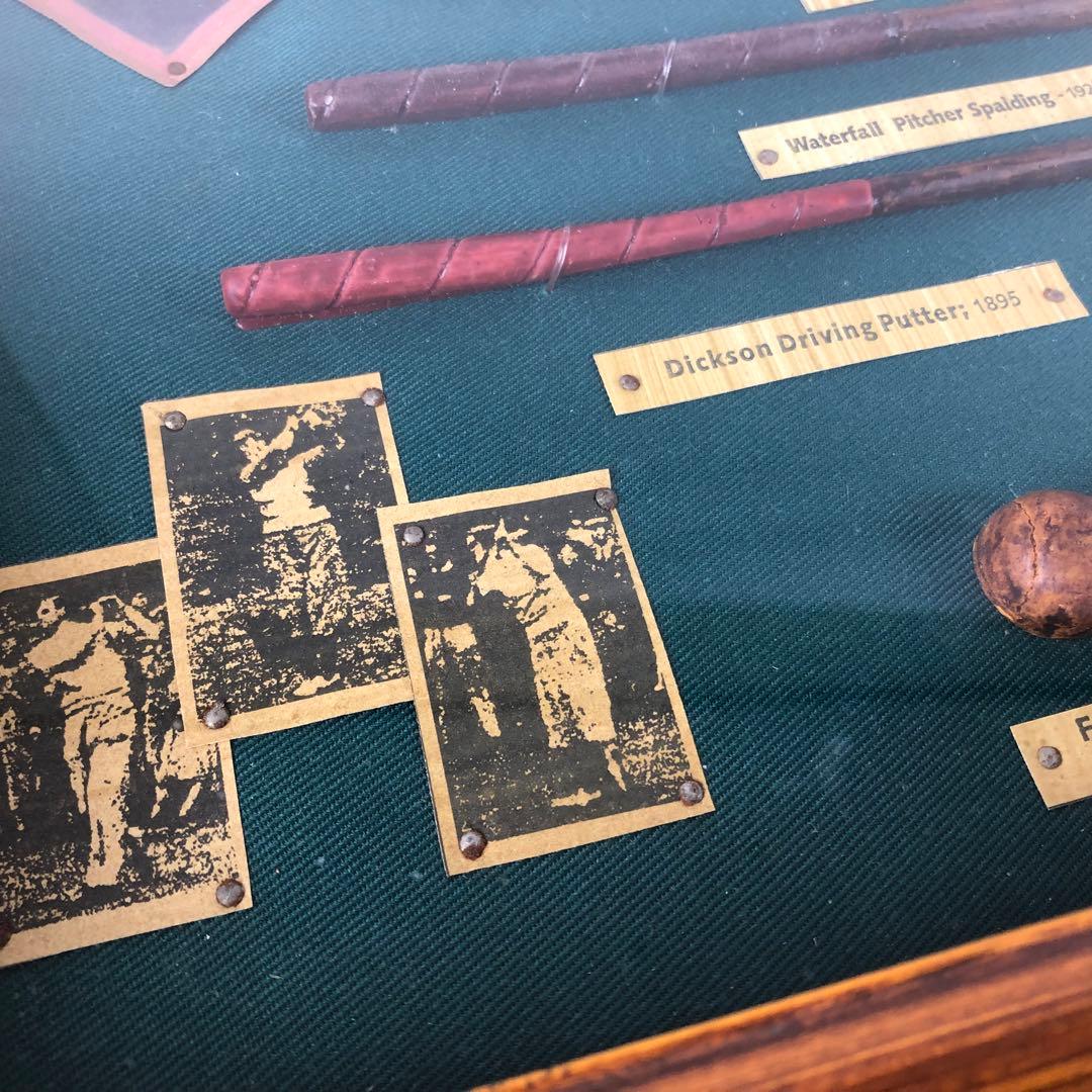 ヴィンテージ ゴルフ 壁掛け 置き物 インテリア