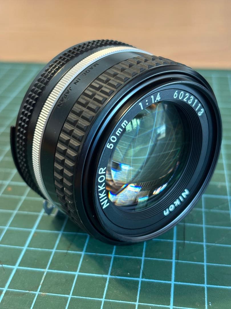 ニコン Ai-s Nikkor 50mm f1.4 美品