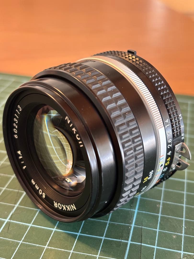 ニコン Ai-s Nikkor 50mm f1.4 美品