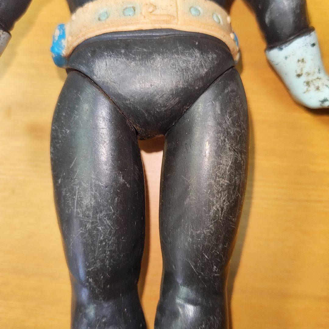 週休価格　旧バンダイ　面とれ　仮面ライダー1号　マスク無し　25センチ