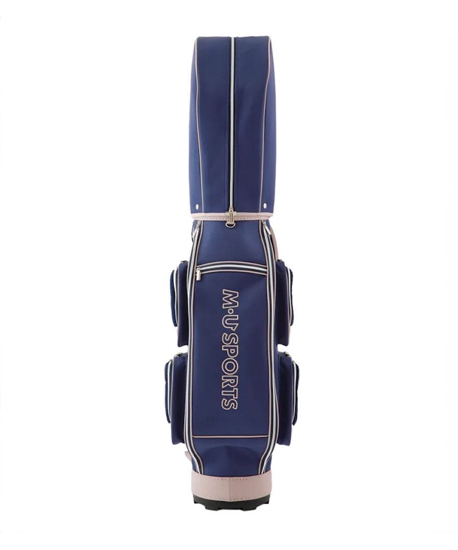 キャディバッグレディース エムユー スポーツ M.U SPORTS ネイビー新品