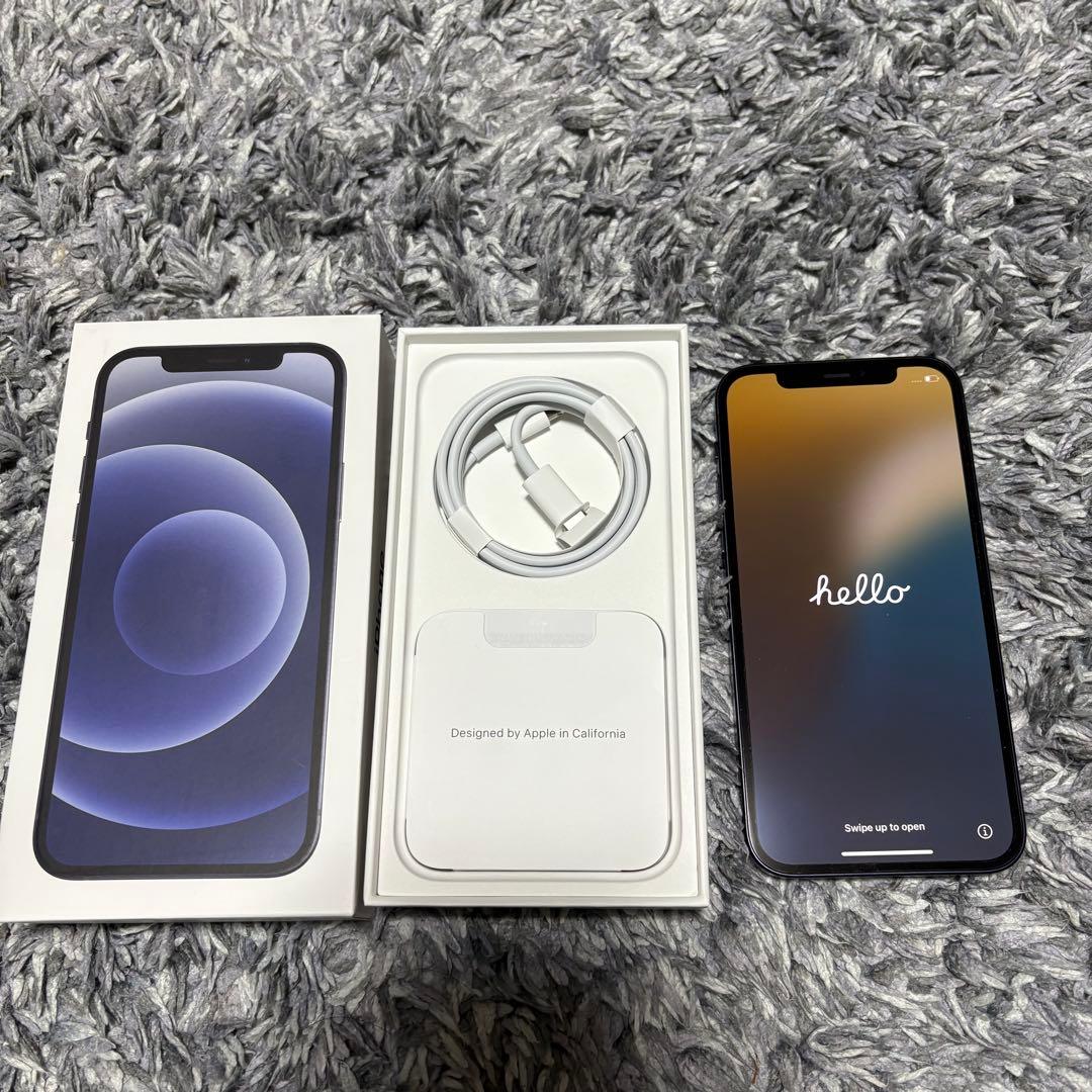 【美品】iPhone12 64GB ブラック