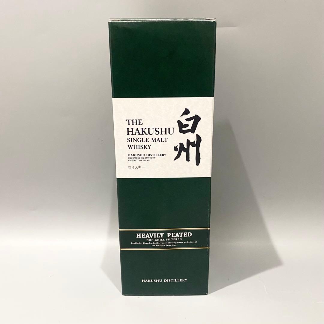 未開封 白州 ヘビリーピーテッド サントリー シングルモルトウイスキー