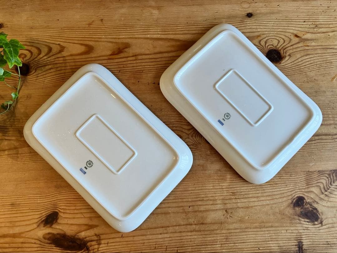 ロイヤルコペンハーゲン　シグネチャー　22レクタングルトレイ×2