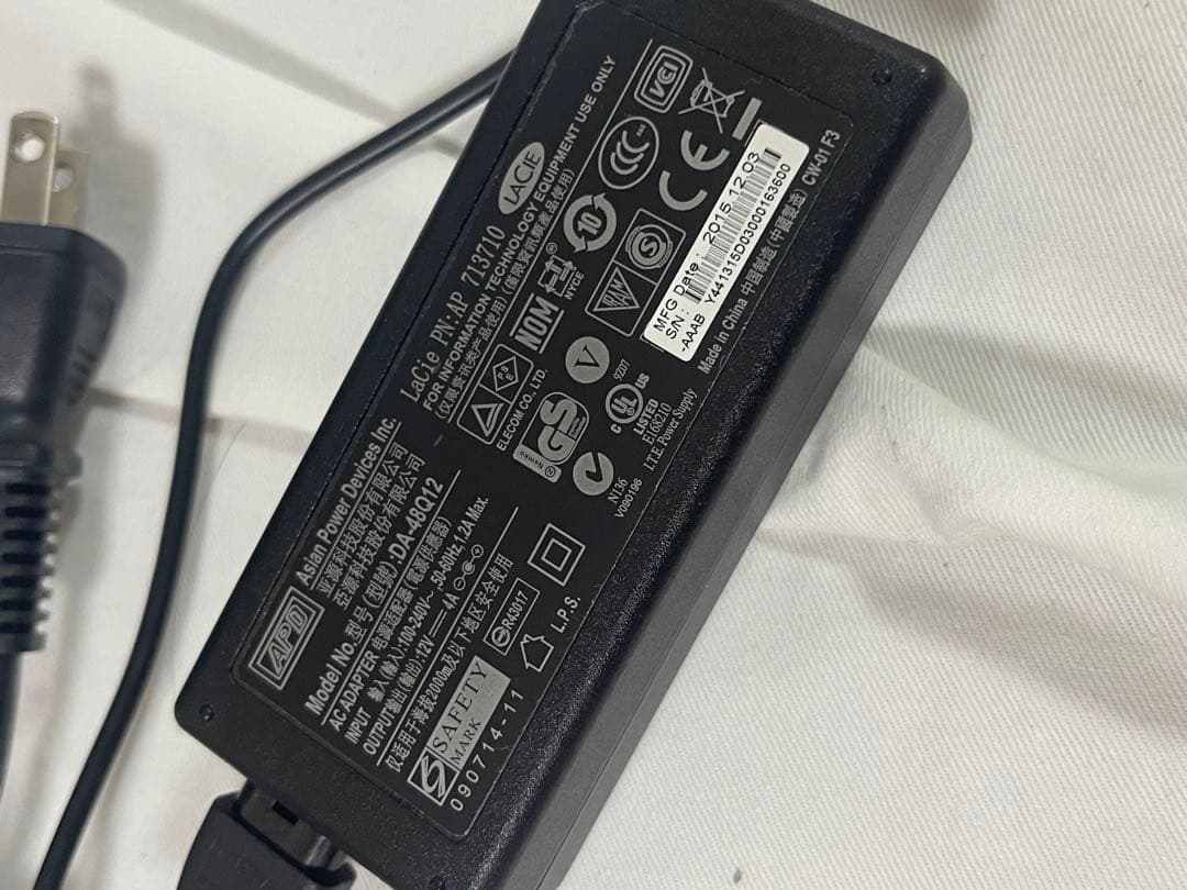 外付けハードディスク・ドライブ LACIE 8TB 2big quadra USB3.0