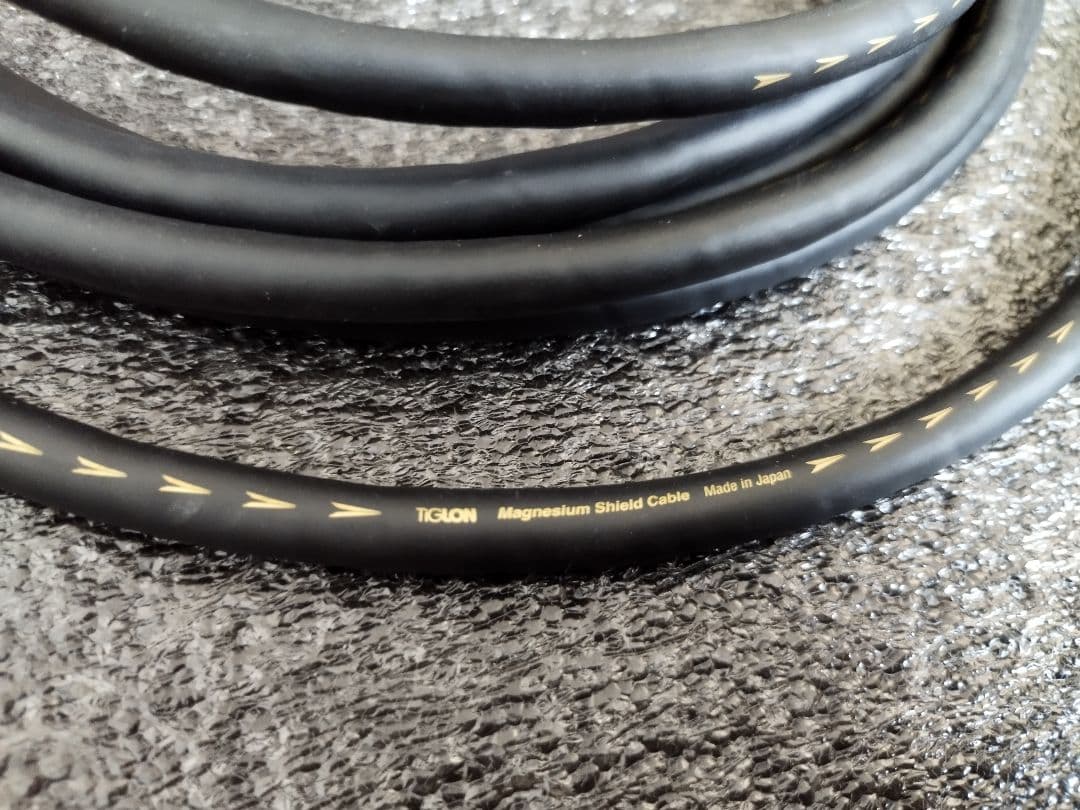 カズ　TIGLON MS-12SP-R2 スピーカーケーブル2本