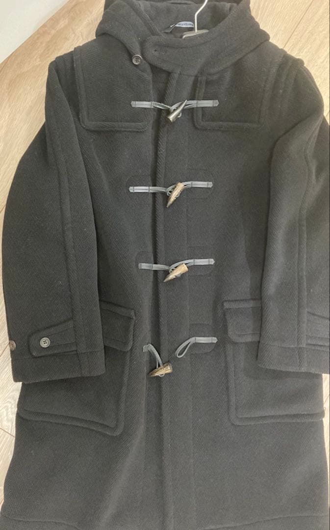 エメラルドマウンテンインバーティア　ダッフルコート　36 ブラック