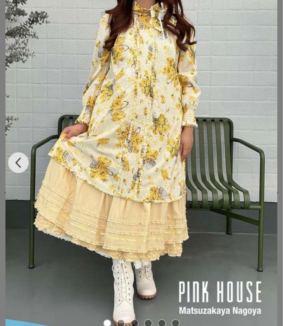 ピンクハウス　なのはな　チュニックブラウス