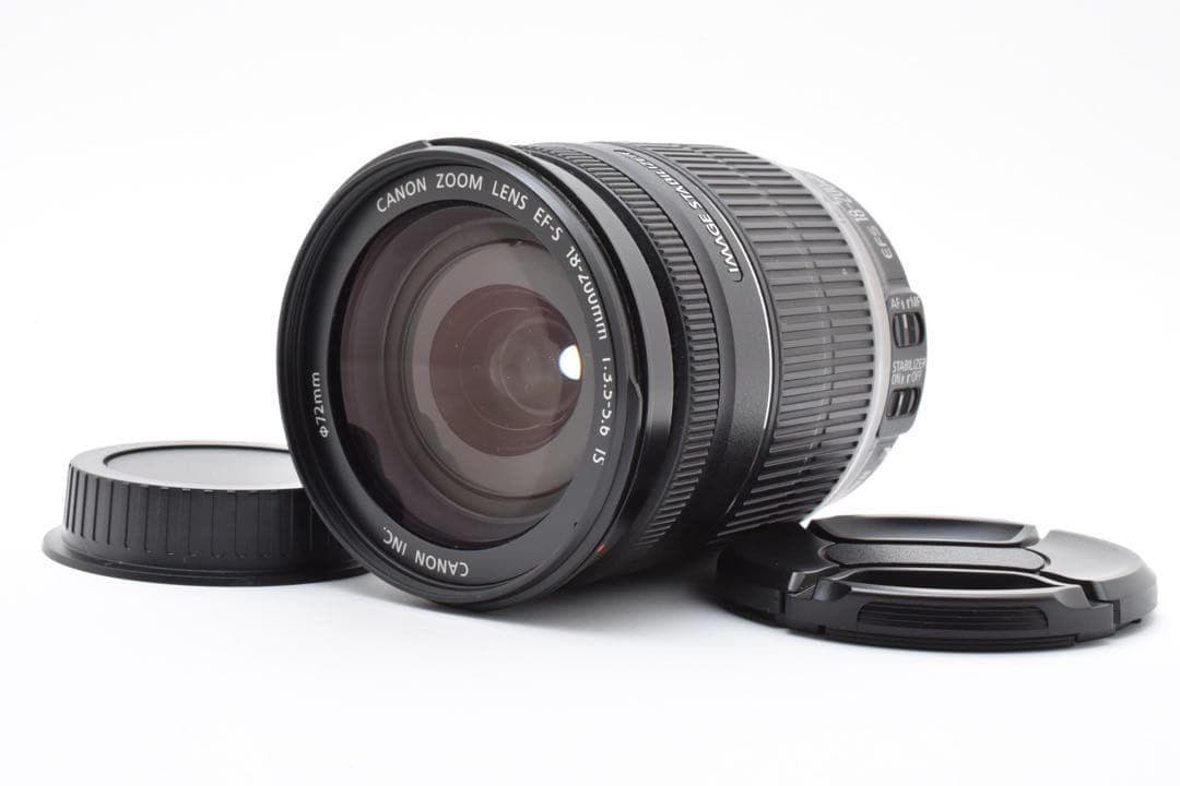 キヤノン CANON EF-S 18-200mm IS 高倍率ズームレンズ