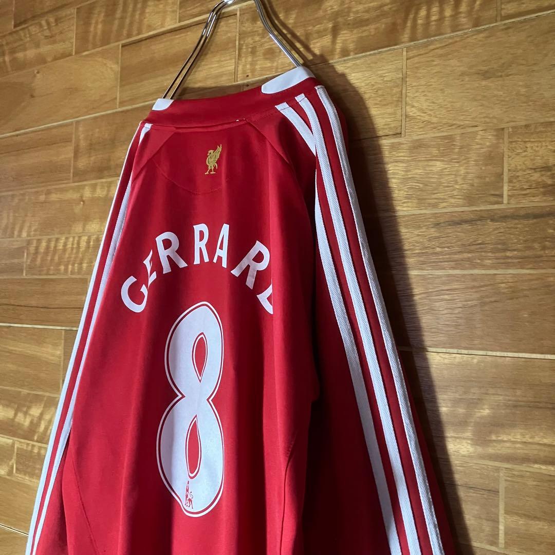 ジェラード　リバプール　プレミア　レプリカ　背番号8　ユニフォーム　赤　白