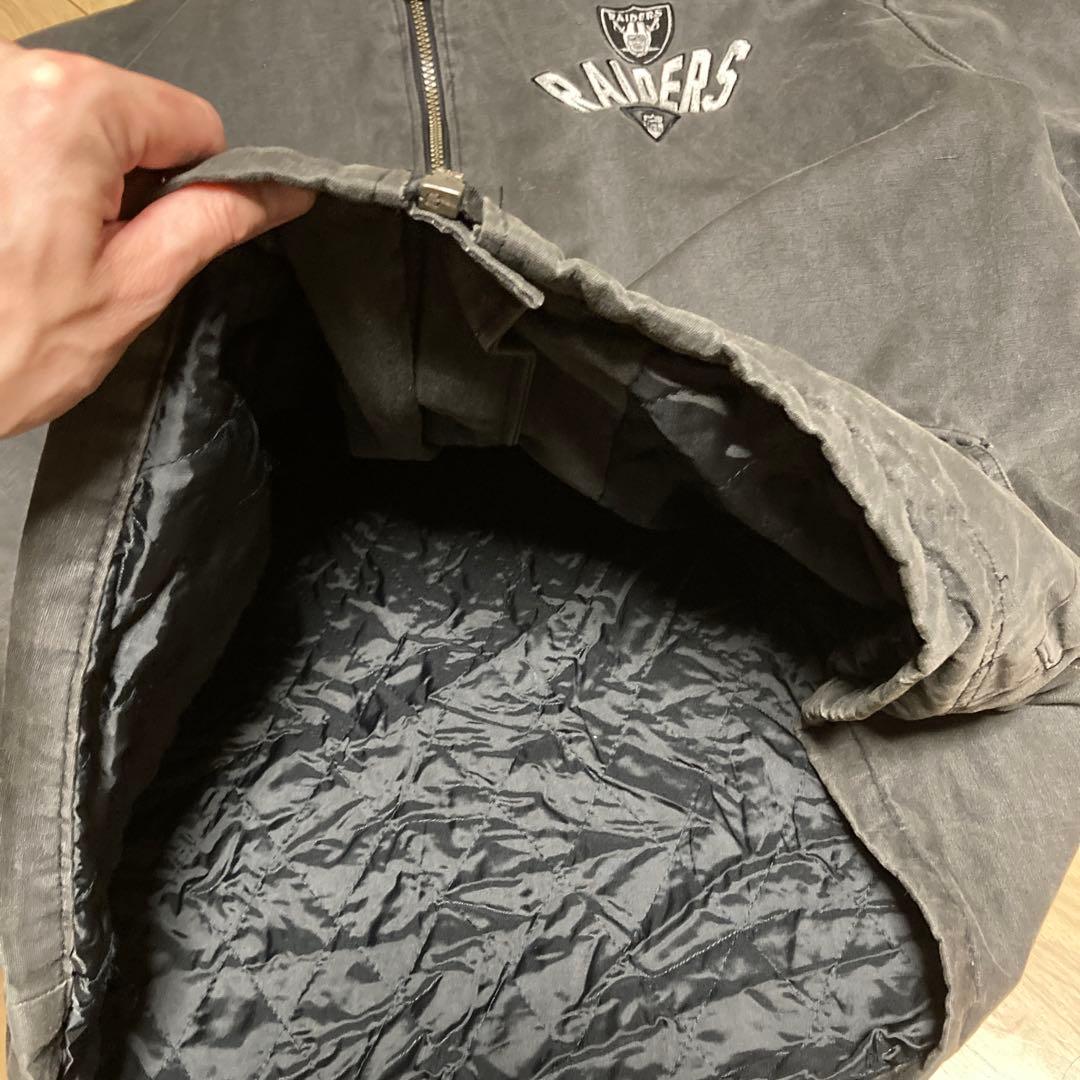 RAIDERS フード付きジャケット ダークグレー