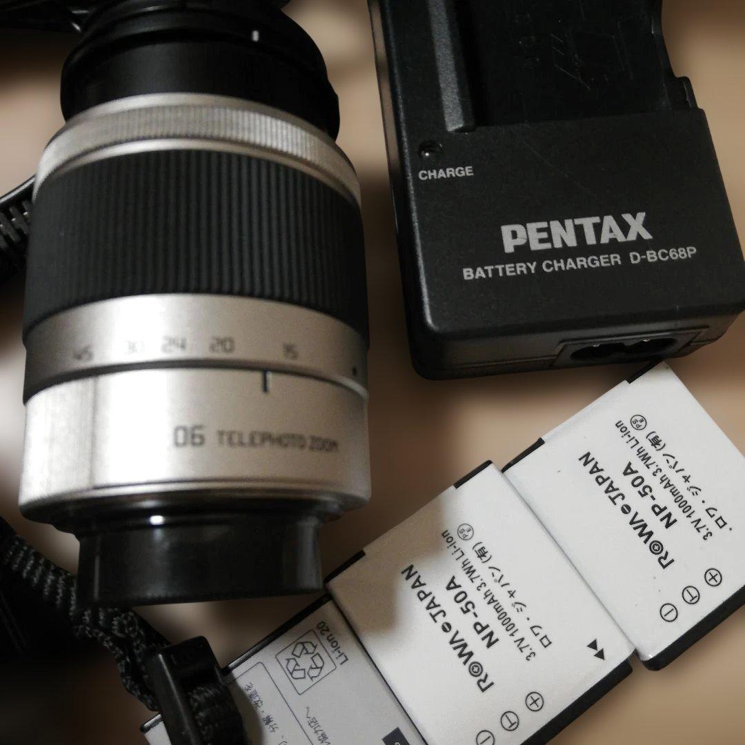 PENTAX Q10 レンズ2本 バッテリー3個付