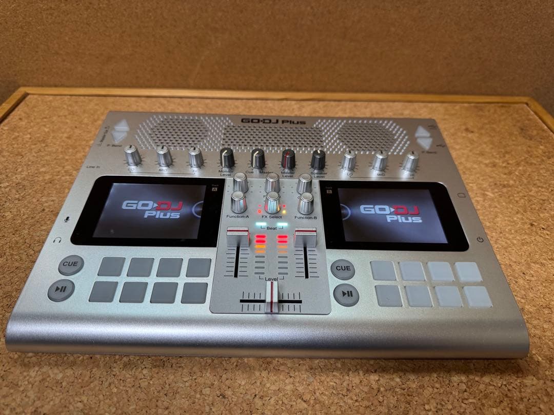 JD Sound ポータブルDJシステム GODJ PLUS (シルバー) 美品