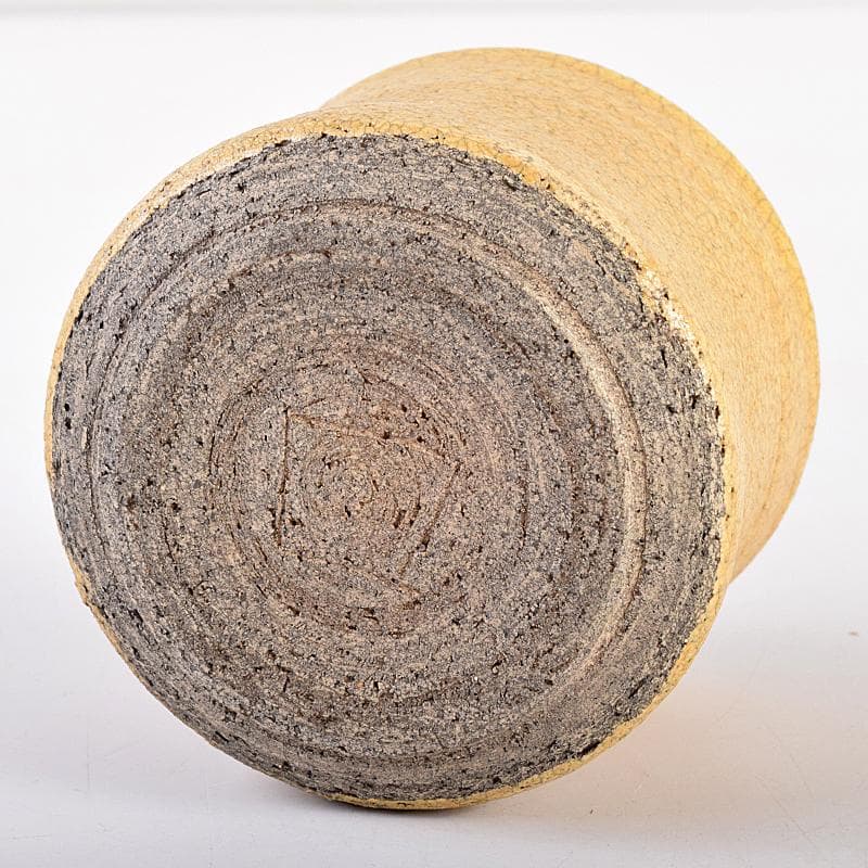 北大路魯山人作　黄瀬戸　ぐい呑　共箱　D　R7691