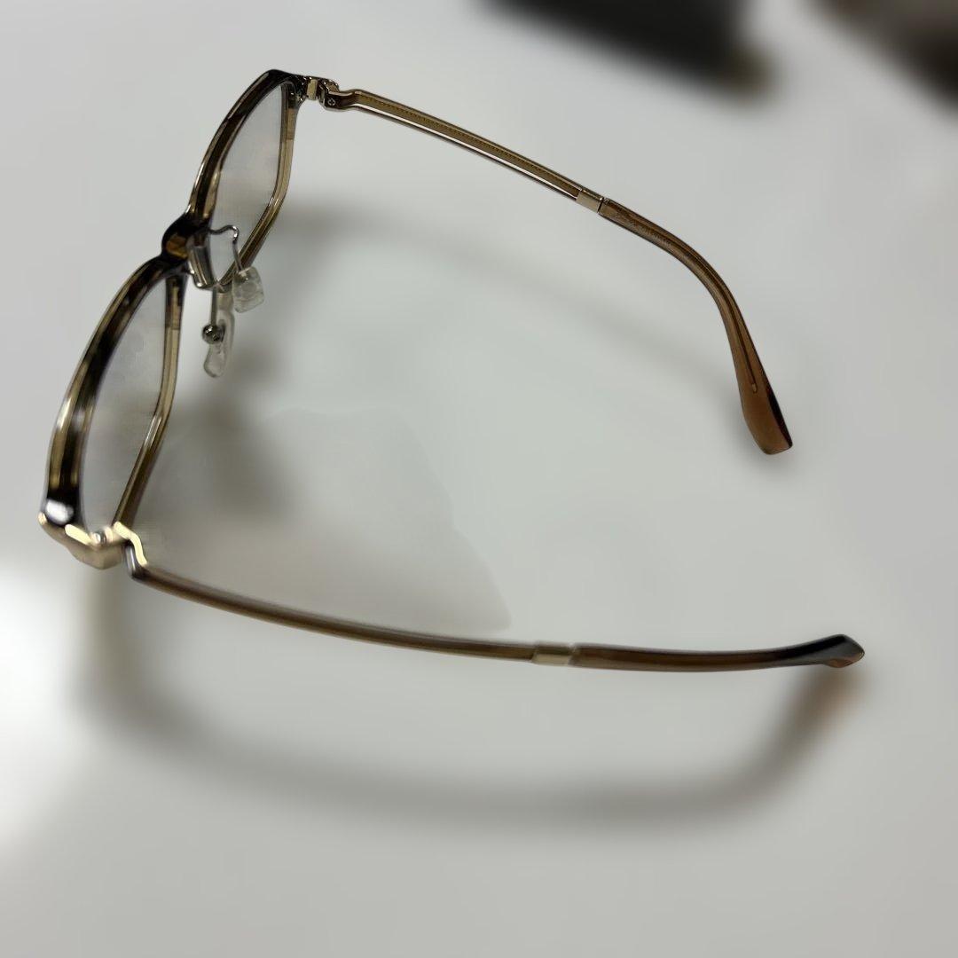 ラインアート シャルマン XL1833BR 度なし ブルーライト フォーナインズ