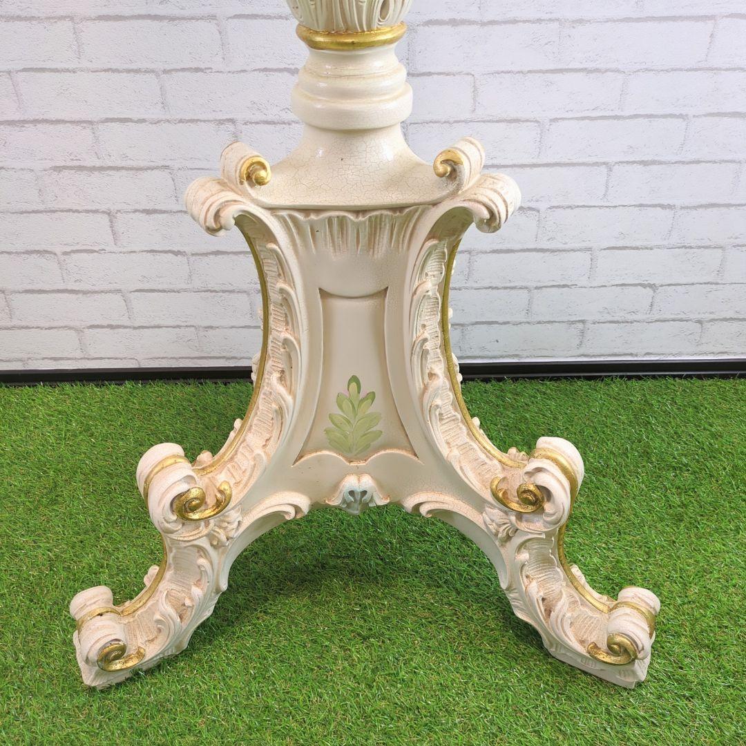 SILIK(シリック)　ロココ調　引き出し付きサイドテーブル　花台、飾り棚