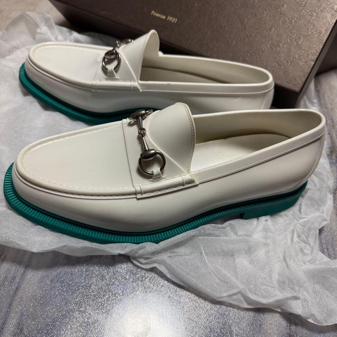 O*s様 GUCCI グッチ ラバーホースビット ローファー レインシューズ