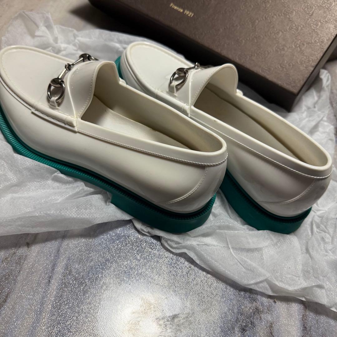 O*s様 GUCCI グッチ ラバーホースビット ローファー レインシューズ