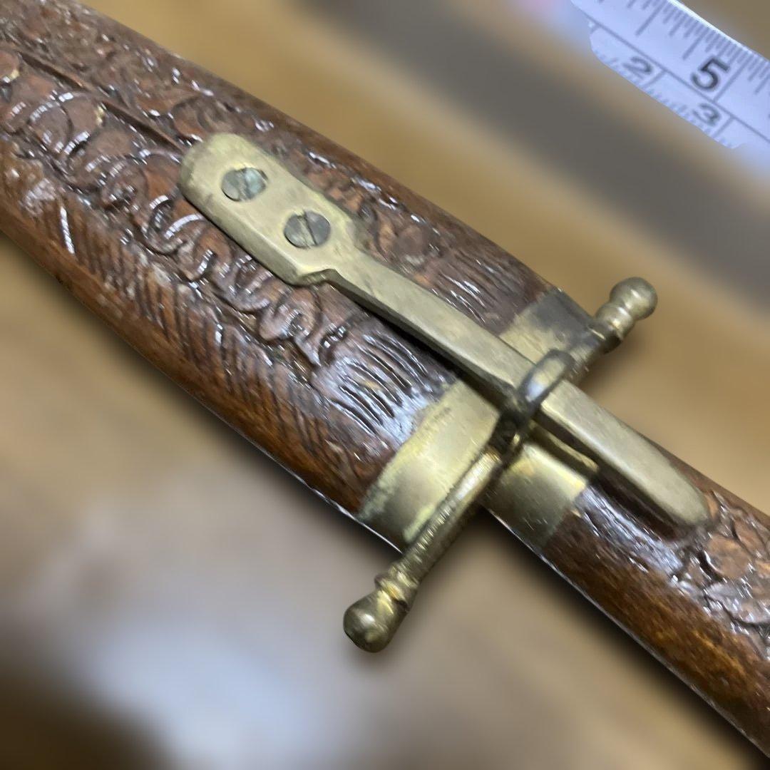 値下げ！彫刻木製ナイフ