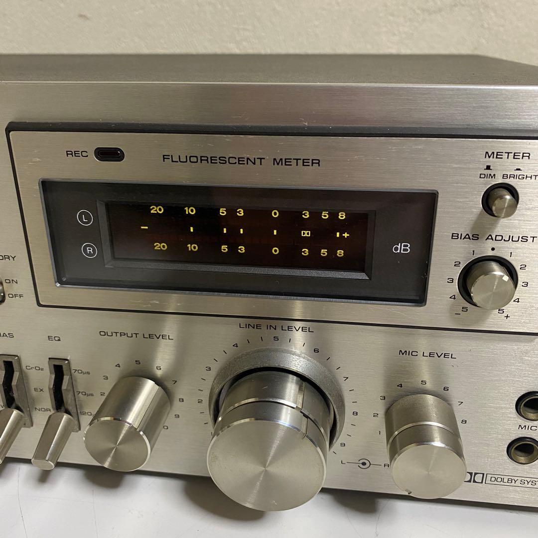 動作確認済み Technics ステレオカセットデッキ RS-M50 自宅保管品