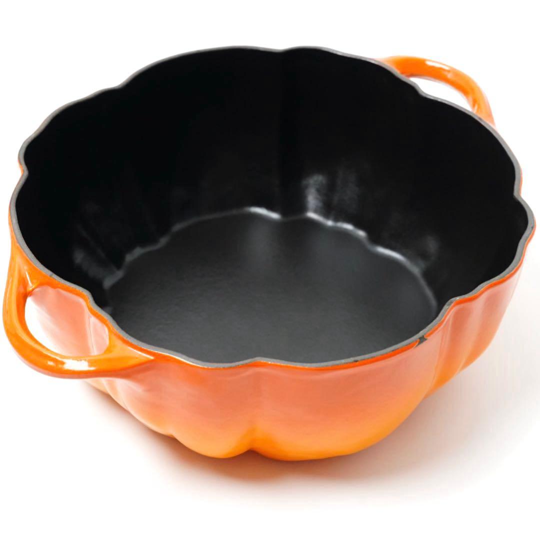 希少⭐︎ストウブ staub ココット パンプキン　オレンジ　24cm ビンテージ