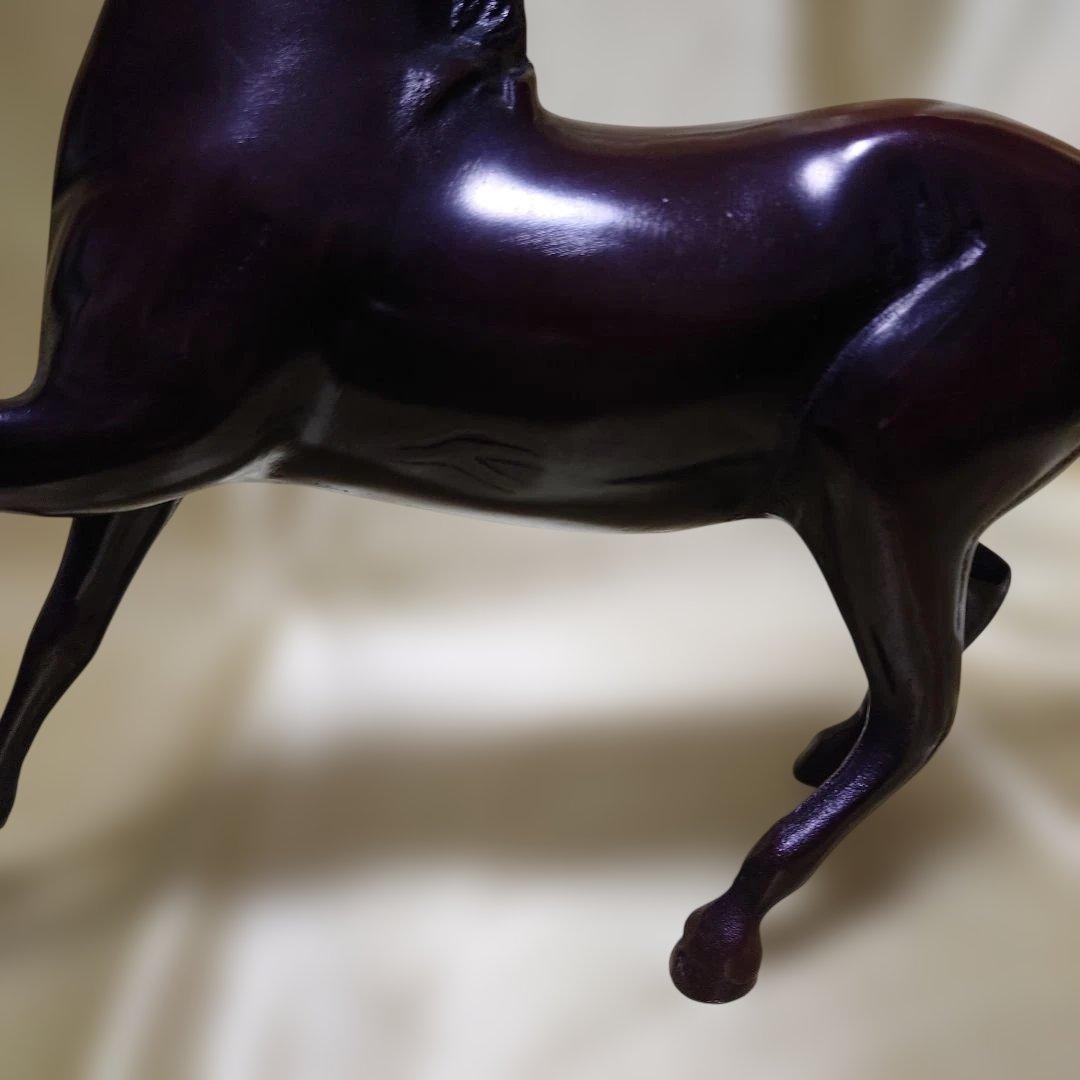 馬年　2026年　馬　 ダークブラウン　昭和時代