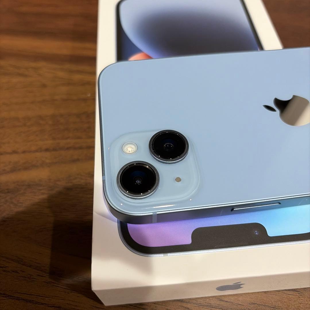 A*a様 iPhone 14plus 256GB ブルー SIMフリー　フィルム