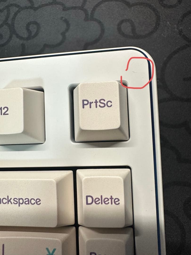 自作キーボードcherries75