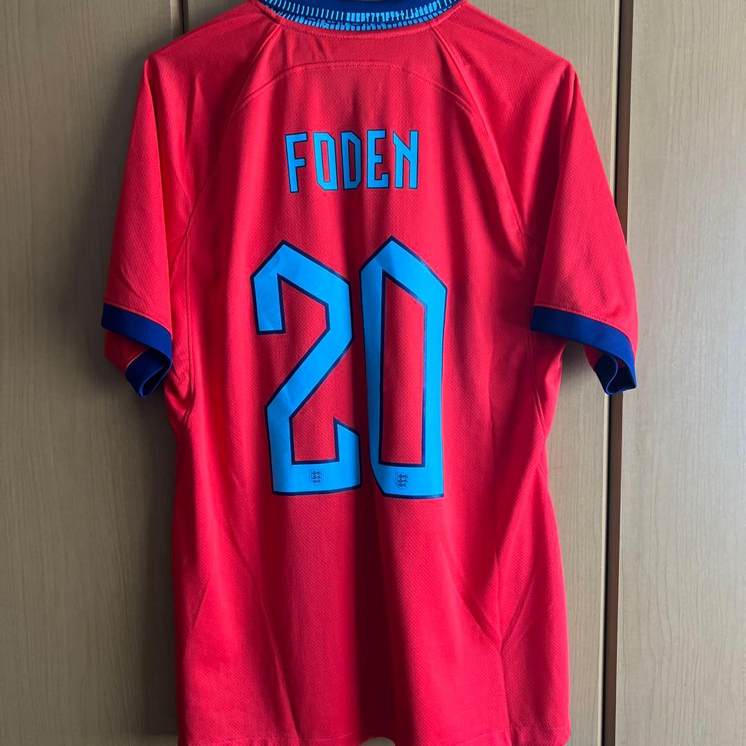 Nike イングランド代表 サッカーシャツ ユニフォーム Foden 20