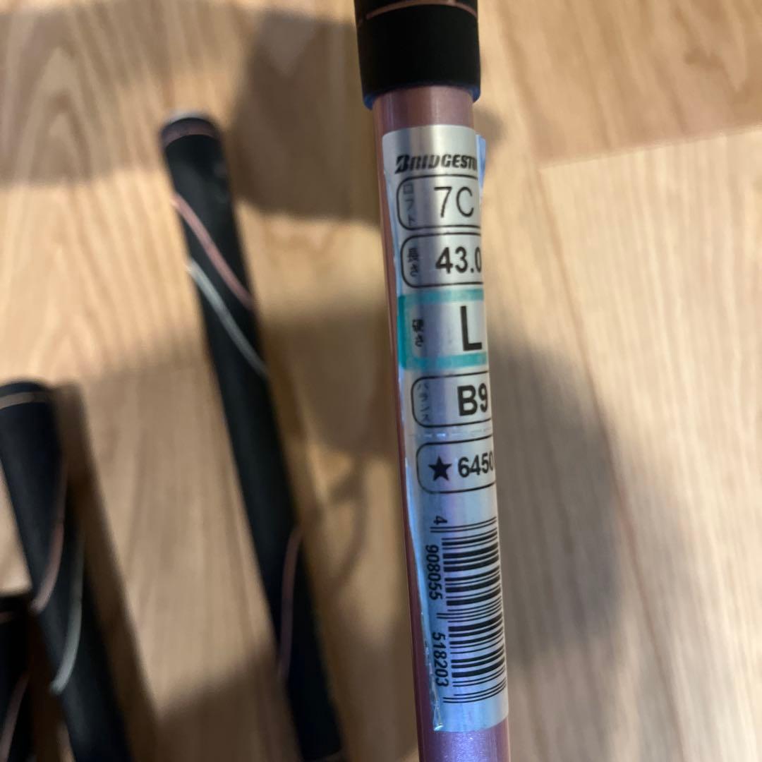 paradisoレディースゴルフクラブセット 7本 ピンク右利き用