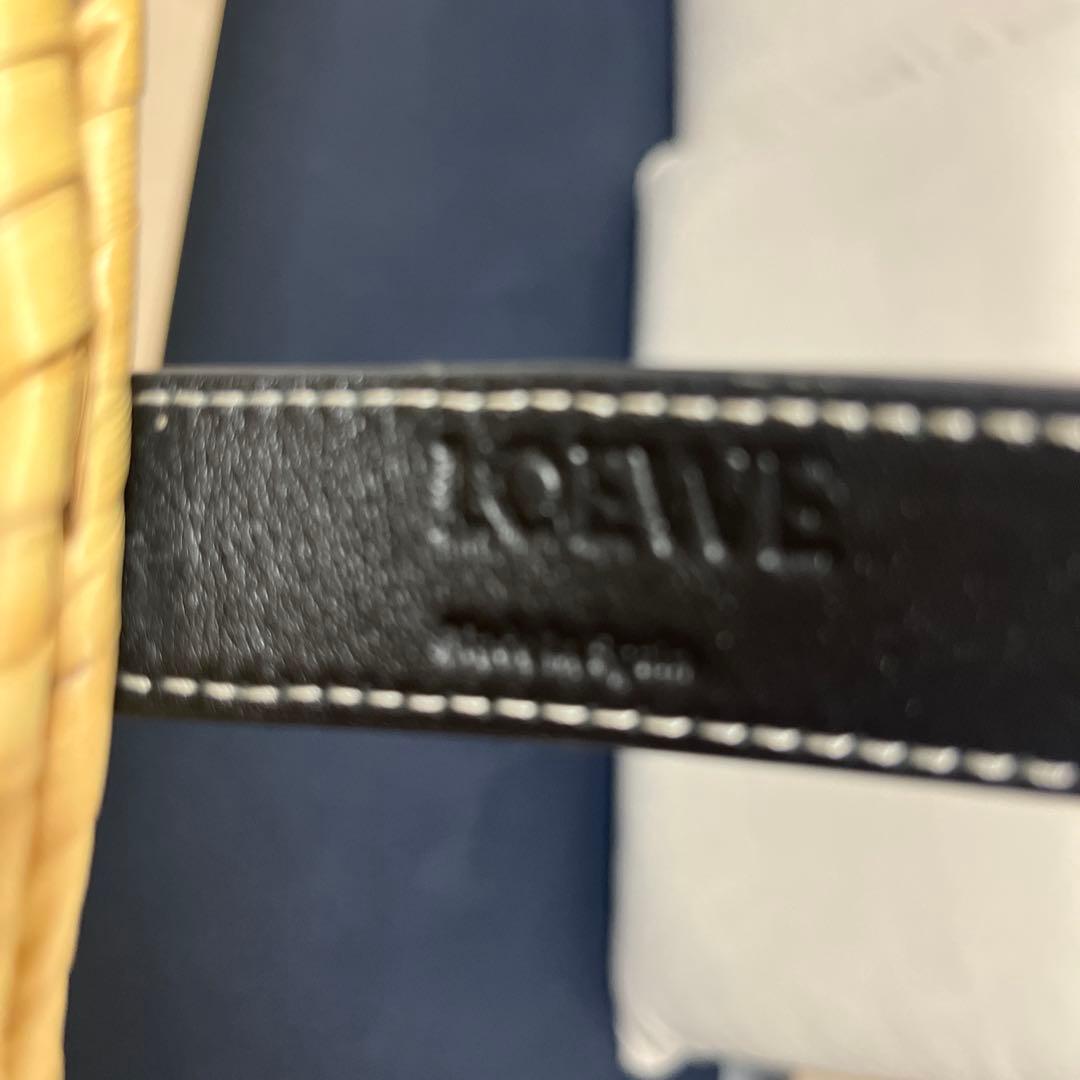 専用です！LOEWE ロエベ カゴバック　レア黒　ラージサイズ