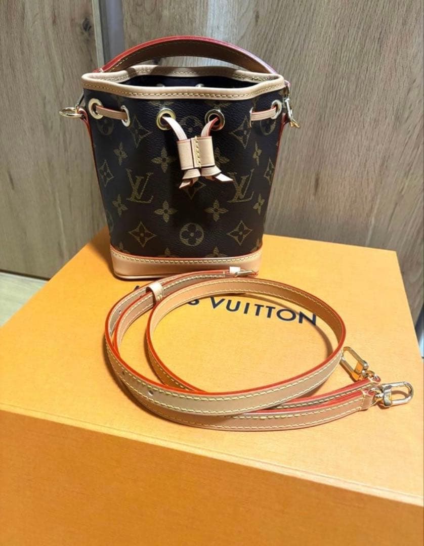 【新品】ルイヴィトン　LOUIS VUITTON ショルダーバック　ナノ・ノエ